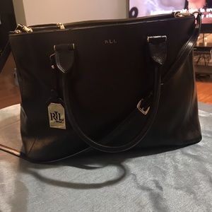 Ralph Lauren Black Tote Bag